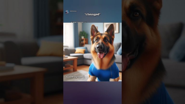 If German shepherd is telling lie, he get fit | Sound: @VuxVux #memes #ai #cat #germanshepherd