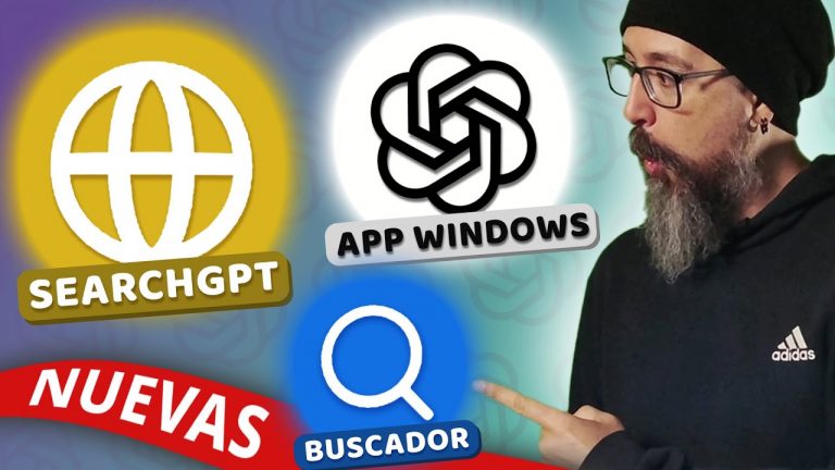 NOVEDADES en CHATGPT Descubre CHATGPT SEARCH, la APP DE WINDOWS y el BUSCADOR [ SearchGPT Beta ]