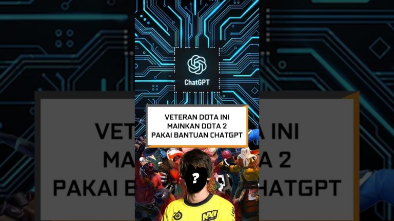 Pensiunan proplayer ini gunakan ChatGPT untuk memainkan Dota 2