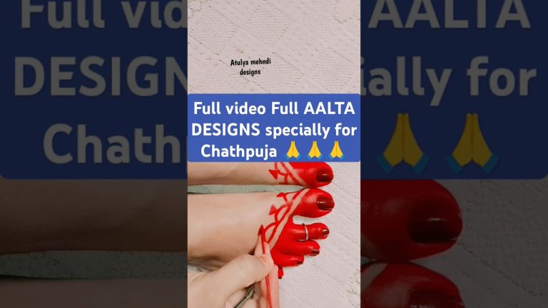 Sajna Ve Sajna ChathpujaSpecial AALTADESIGN#chatgpt#viralshort#bollywood#trendingtopic#trendingreels