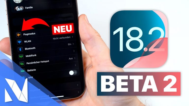 iOS 18.2 Beta 2 – Was ist neu? (Dark Mode, Kamerasteuerung, ChatGPT & Wo ist?) | Nils-Hendrik Welk