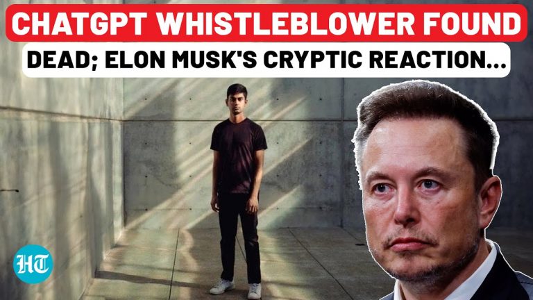 After ChatGPT Whistleblower Found Dead, Elon Musk’s Cryptic Reaction | Suchir Balaji | OpenAI | AI