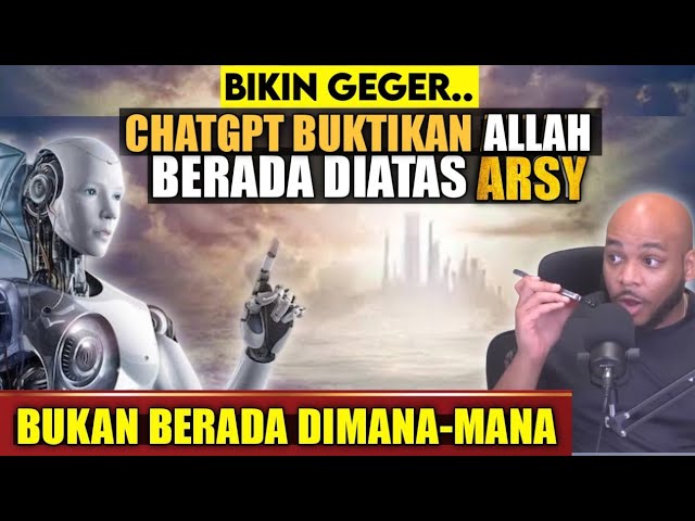 BIKIN GEGERChatGPT Ungkap Singgasana Allah Berada Diatas Arsy