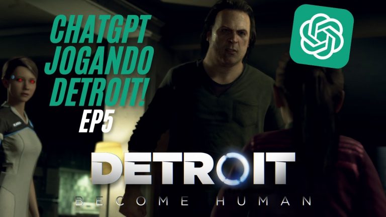 CHATGPT JOGANDO DETROIT: BECOME HUMAN – PARTE 5 – KARA FOGE COM ALICE