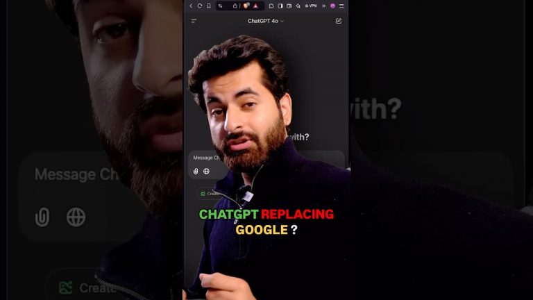 CHATGPT REPLACING GOOGLE?