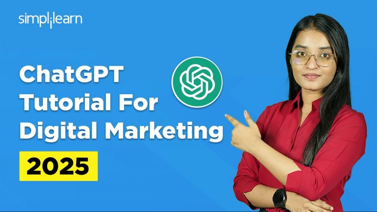 ChatGPT For Digital Marketing 2025 | How To Use ChatGPT For Digital Marketing | Simplilearn