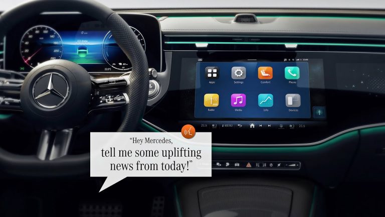 ChatGPT Integration Demonstration in Mercedes-Benz MBUX