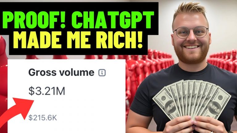 ChatGPT Made Me MILLIONS! Here’s PROOF! (Make Money Online With ChatGPT)