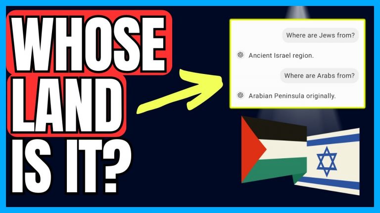 ChatGPT Reveals TRUTH About Israel-Palestine