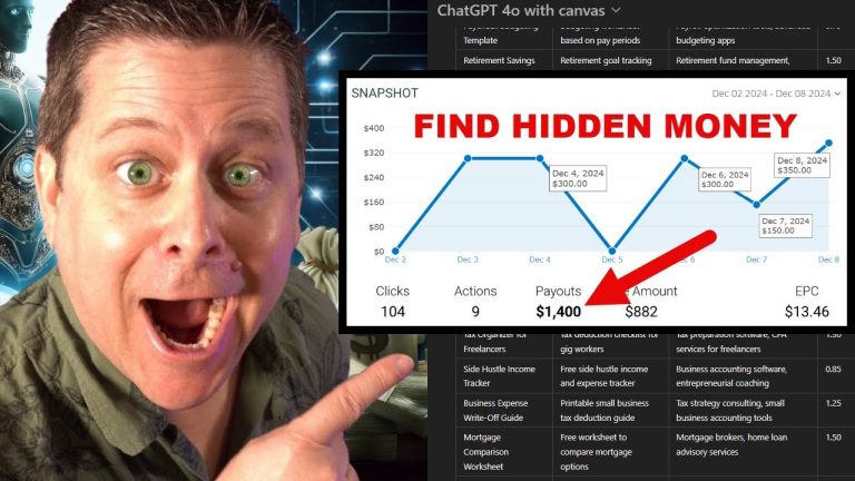 ChatGPT + Secret List = Find Hidden Money Online – $300 Per Day!