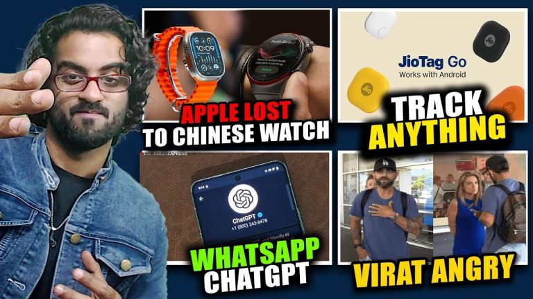 Chinese Watch Beating Apple watch, Jio New Tracking Tag, Chatgpt on WhatsApp, Zomato MRP se Mehnga