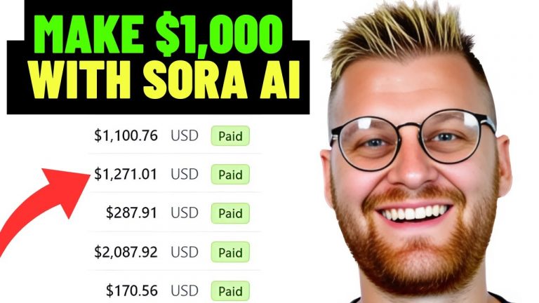 EASIEST Way to Make $1,000 DAILY With OpenAI / ChatGPT (Make Money Online With Sora AI Video)