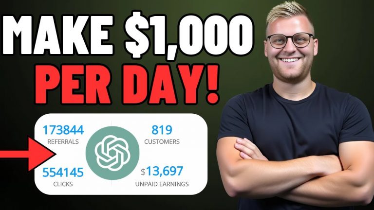 EASIEST Way to Make $1,000 Daily With ChatGPT (Make Money Online With ChatGPT)