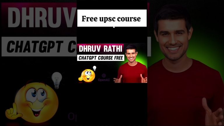 Free UPSC Chatgpt Course | Download civil Aspirant app #upsc #ias