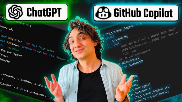 How I Use ChatGPT & GitHub Copilot in My Projects | SQL Course #32