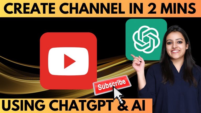 How to START a Youtube Channel for Beginners in 2025 using ChatGPT & Free AI Tools | Ritika AI