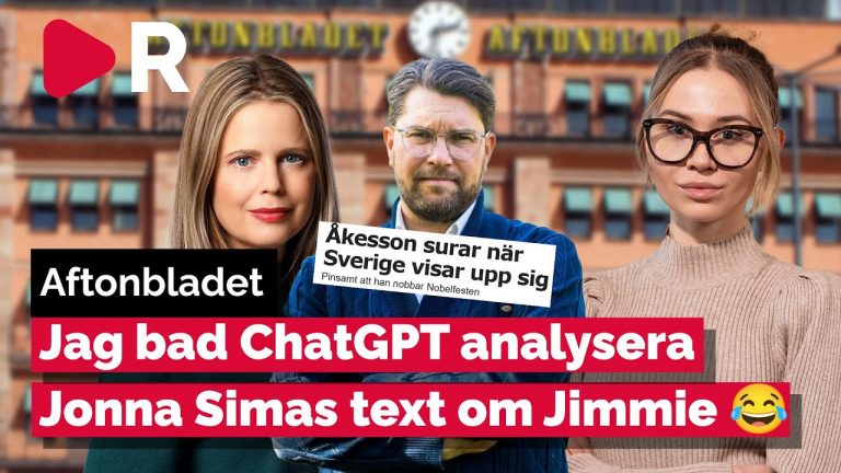 Jag bad ChatGPT analysera Jonna Simas text om Jimmie Åkesson