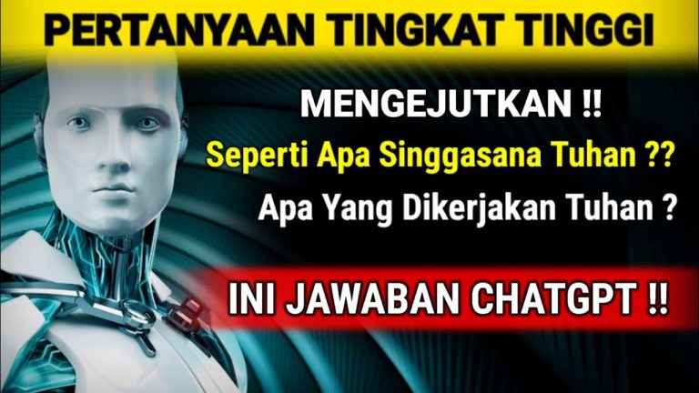 MENGEJUTKAN !!! ChatGPT MENJELASKAN GAMBARAN SINGGASANA ALLAH