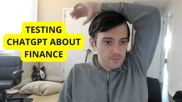 Martin Shkreli Tests ChatGPT On Its Knowledge About Finance & Stocks