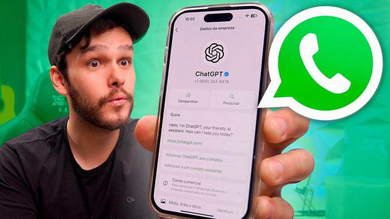 O WHATSAPP FICOU MAIS INTELIGENTE! SAIBA COMO USAR O CHATGPT NELE