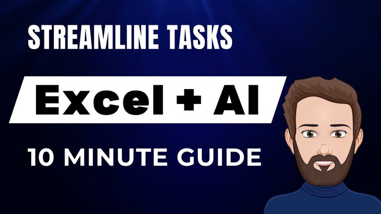 Streamline Repetitive Tasks in Excel with AI – The 10 Minute Guide #chatgpt