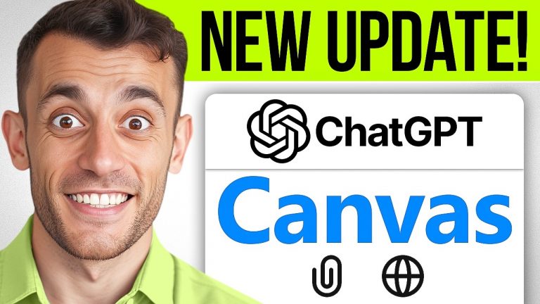 This NEW ChatGPT Canvas Update is INSANE (FREE!)