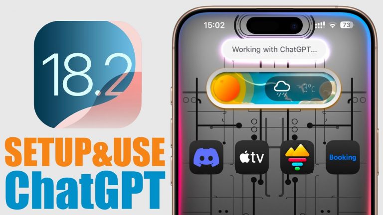 iOS 18.2 – How To Setup & Use ChatGPT !