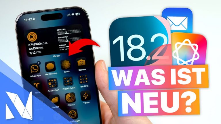 iOS 18.2 ist da – Was ist neu? – NEUE Mail-App, ChatGPT, Genmoji & mehr! | Nils-Hendrik Welk